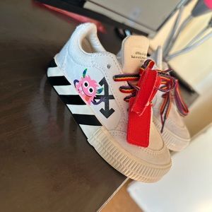 OFF WHITE MONSTER TODDLER SNEAKERS (8c)
